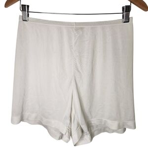 Vintage Vanity Fair White Pettipants Slip Shorts Bloomers Metric 44 XL